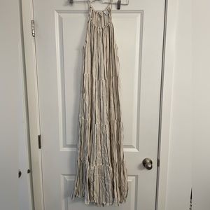 Old Navy Linen Tiered Maxi Dress